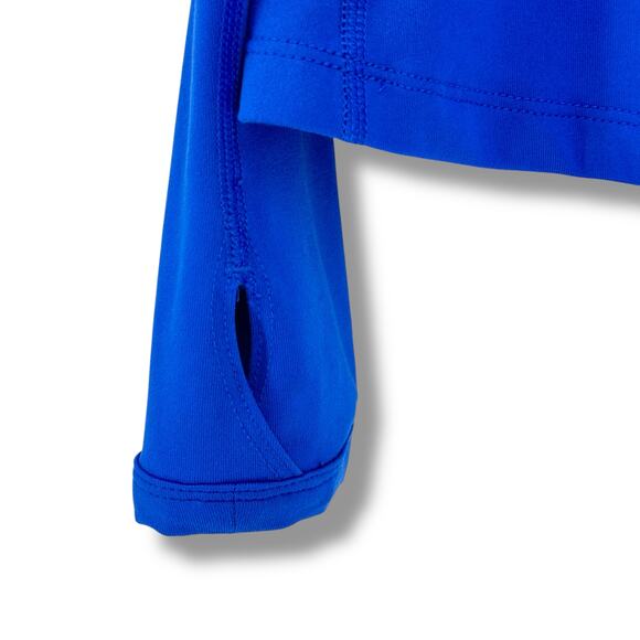 Nike U.S. Paralympic TeamTailgate Element 1/2 Zip Shirt Womens Sz M Blue - Picture 4 of 9